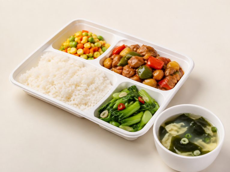 霍邱县企业盒饭与商务用餐配送
